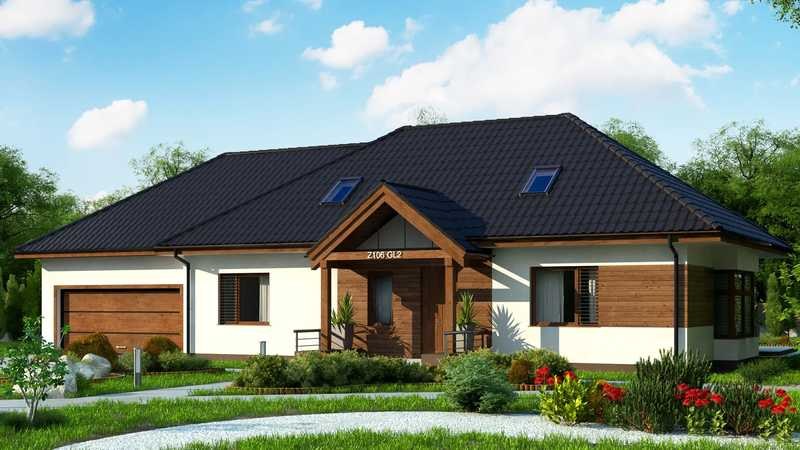Projekt FDPL-Z106 GL2 — dom 160 m²
