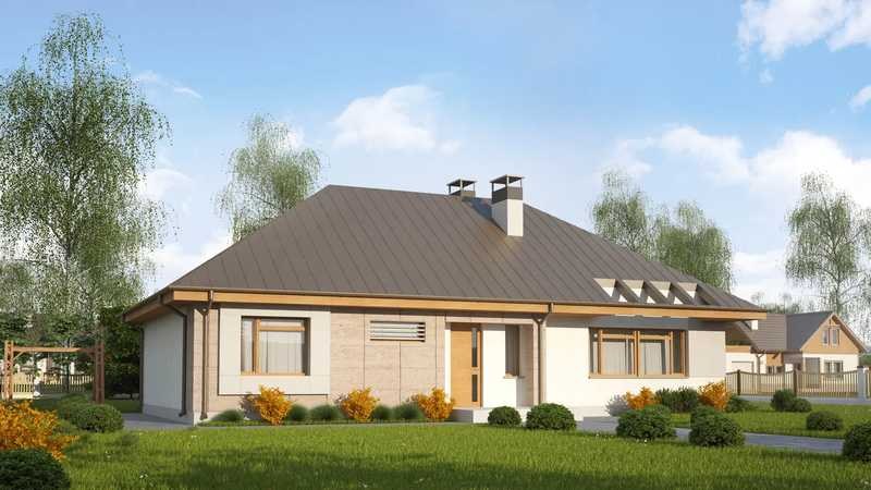 Projekt FDPL-Z140 v1 — dom 122 m²