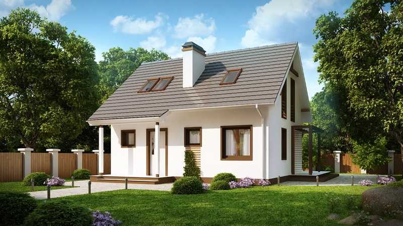 Projekt FDPL-Z212 D — dom 94 m²