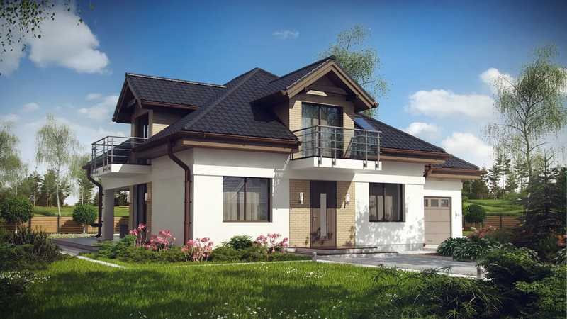 Projekt FDPL-Z283 — dom 199 m²