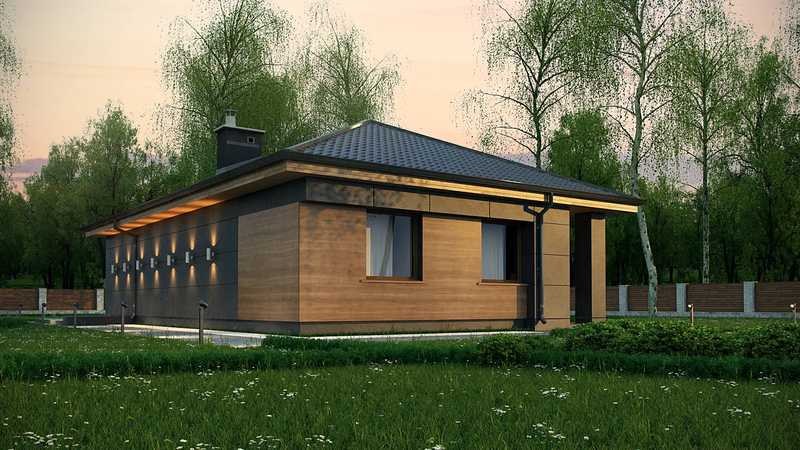 Projekt FDPL-Z356 — dom 100 m²