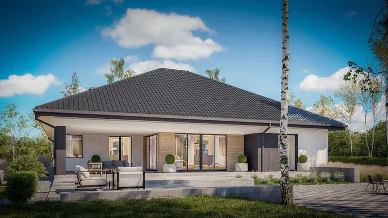Projekt FDPL-Z412 30+ — dom 168 m²