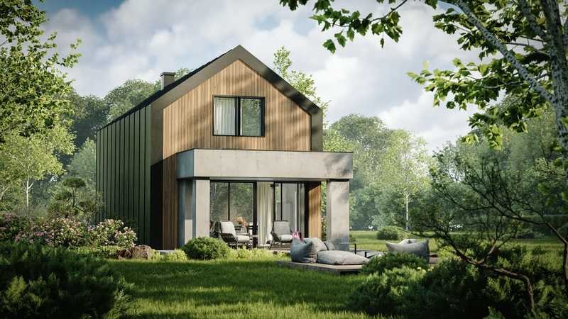 Projekt FDPL-Z431 — dom 116 m²
