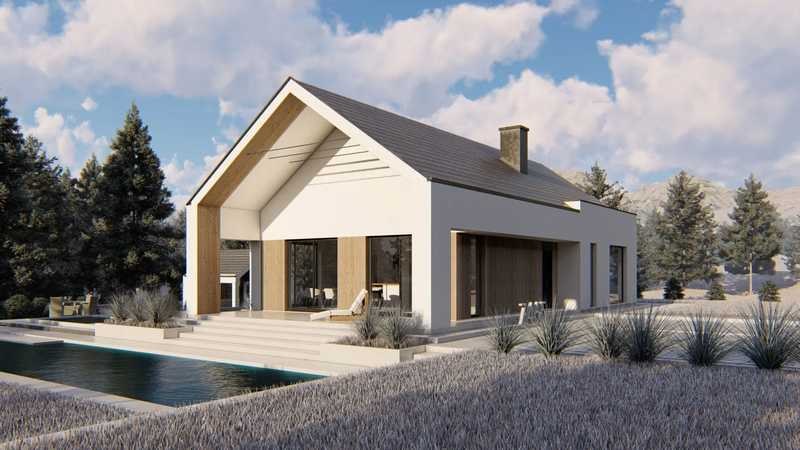 Projekt FDPL-Z465 — dom 225 m²
