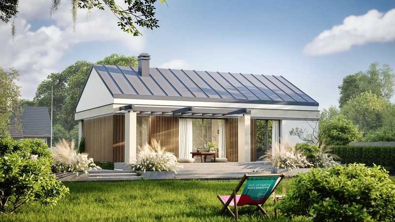 Projekt FDPL-Z508 — dom 71 m²