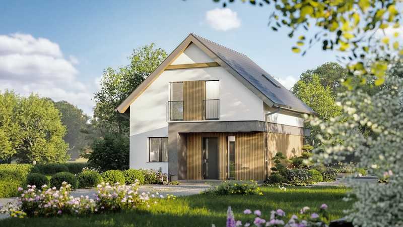 Projekt FDPL-Z582 v2 — dom 95 m²