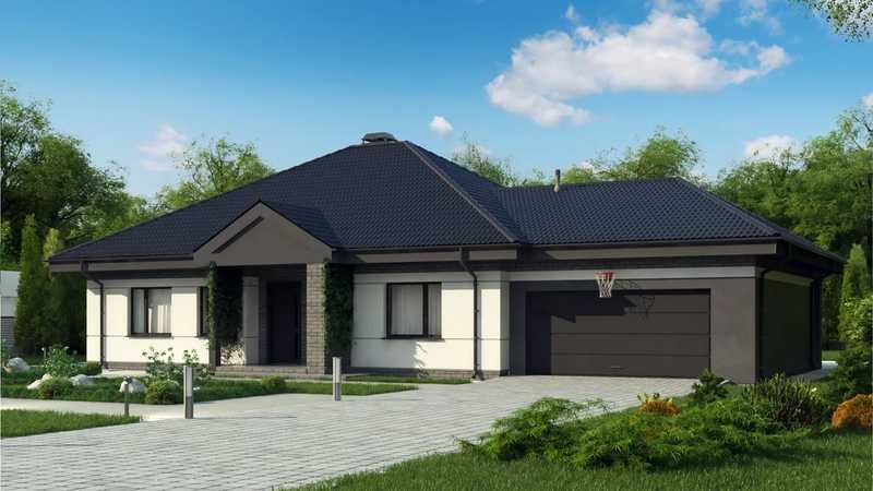 Projekt FDPL-Z86 A — dom 184 m²
