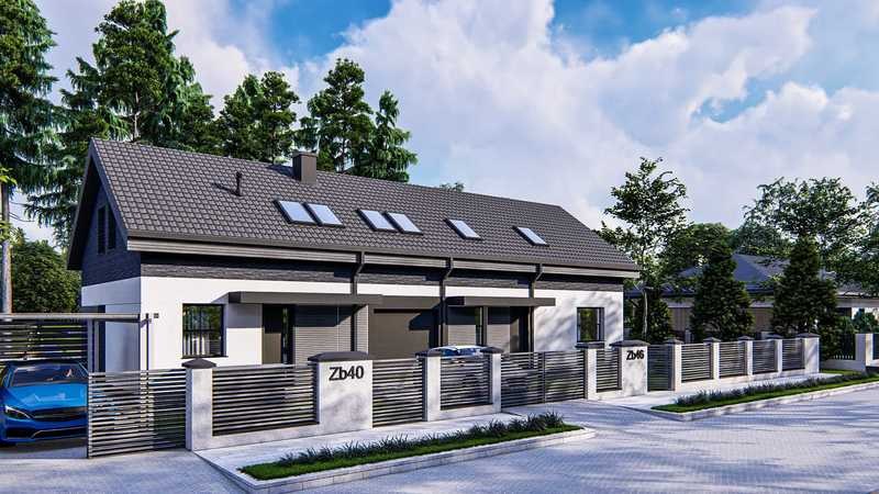 Projekt FDPL-Zb46 — dom 155 m²