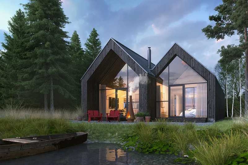 Projekt FDPL-Zh88a — dom 91 m²