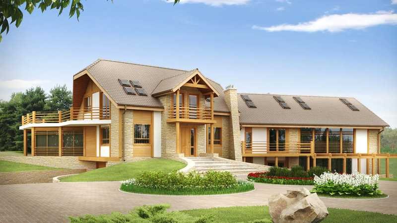 Projekt FDPL-Zr2 — dom 748 m²