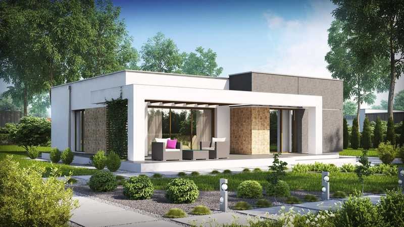 Projekt FDPL-Zx105 — dom 85 m²