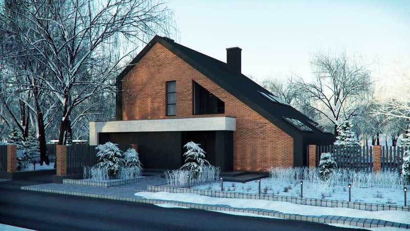 Projekt FDPL-Zx95 — dom 200 m²