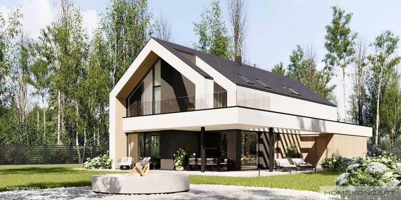 Projekt Homekoncept 103 — dom 297 m²