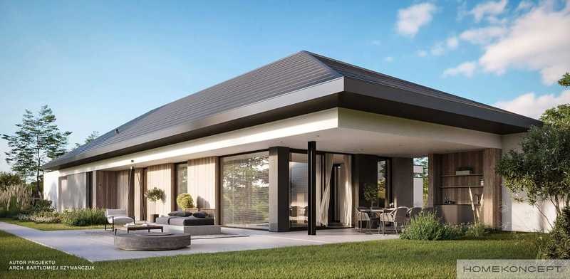 Projekt Homekoncept 108 — dom 257 m²