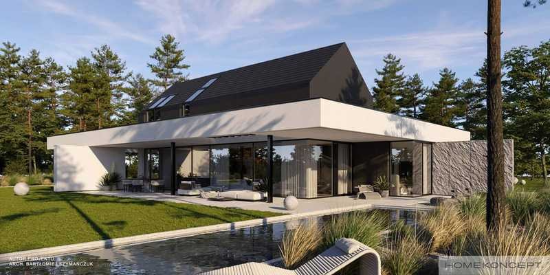 Projekt Homekoncept 112 G2 02 — dom 297 m²
