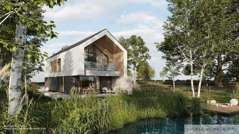 Projekt Homekoncept 115 — dom 206 m²