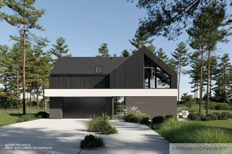 Projekt Homekoncept 116 — dom 303 m²