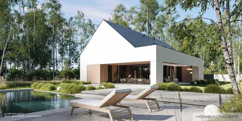 Projekt Homekoncept 119 G2 — dom 295 m²
