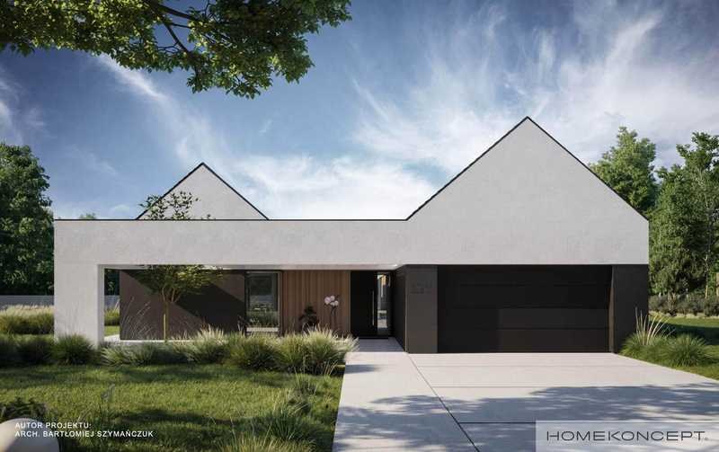 Projekt Homekoncept 121 — dom 276 m²