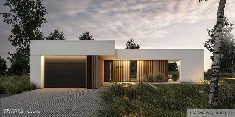 Projekt Homekoncept 122 G1 — dom 164 m²