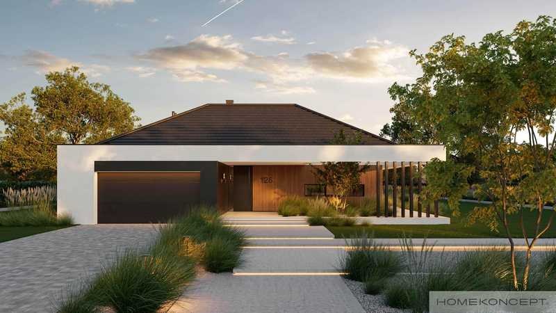 Projekt Homekoncept 126 — dom 256 m²