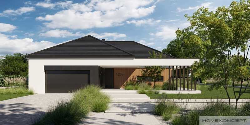 Projekt Homekoncept 126 01 — dom 255 m²