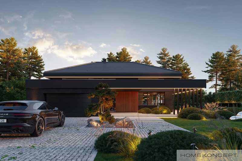 Projekt Homekoncept 128 — dom 377 m²