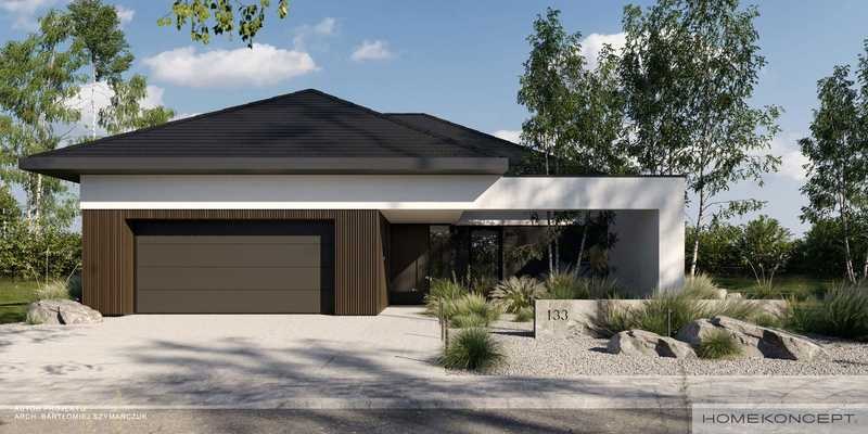Projekt Homekoncept 133 — dom 206 m²