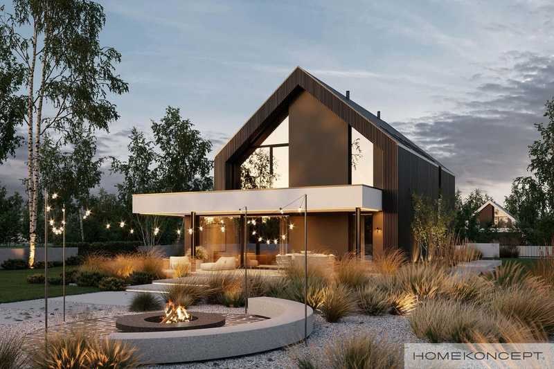 Projekt Homekoncept 134 — dom 243 m²