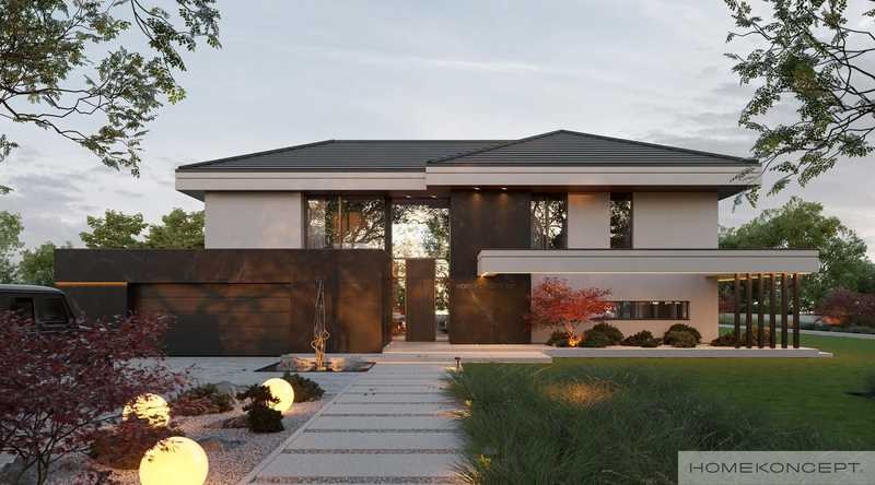 Projekt Homekoncept 137 — dom 376 m²