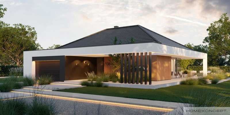Projekt Homekoncept 138 — dom 226 m²