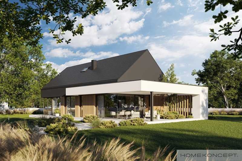 Projekt Homekoncept 144 — dom 141 m²