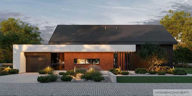 Projekt Homekoncept 144 G1 — dom 170 m²