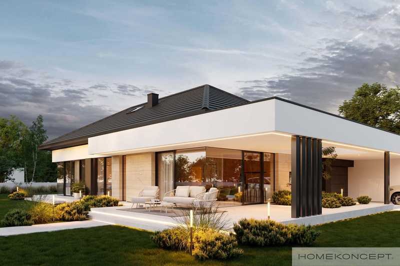 Projekt Homekoncept 145 — dom 183 m²