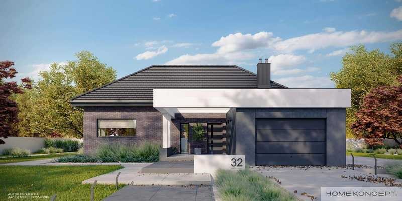 Projekt Homekoncept 32 — dom 195 m²