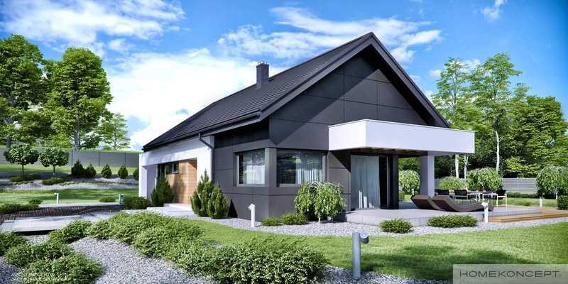 Projekt Homekoncept 44 — dom 146 m²