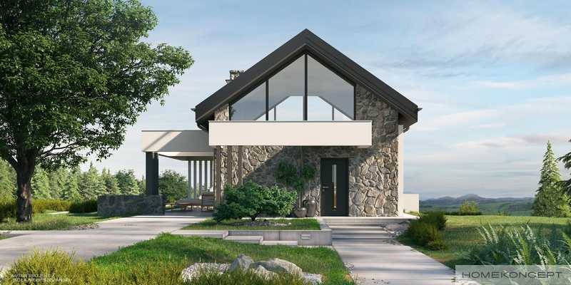Projekt Homekoncept 65 A — dom 113 m²
