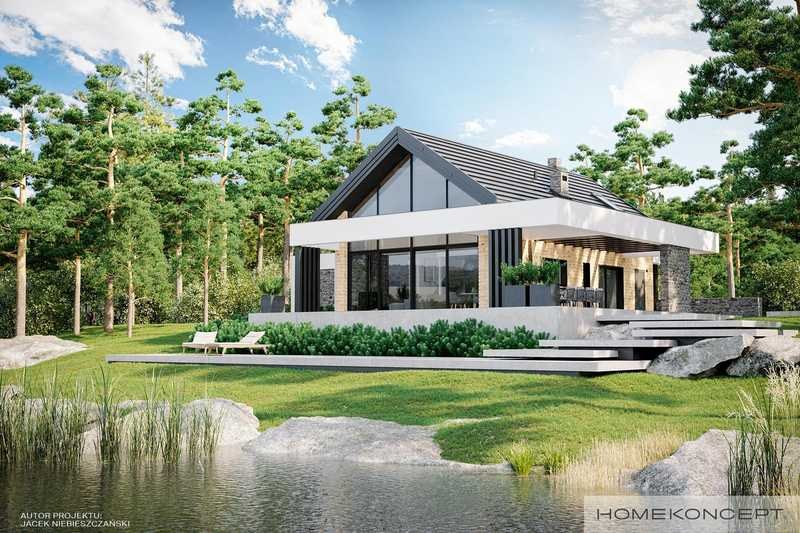 Projekt Homekoncept 66 A G2 — dom 207 m²