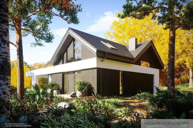 Projekt Homekoncept 67 — dom 211 m²
