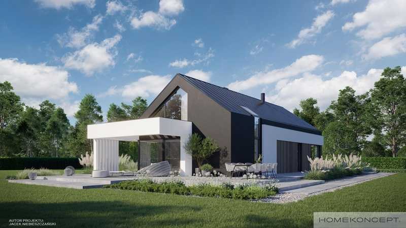 Projekt Homekoncept 81 — dom 131 m²