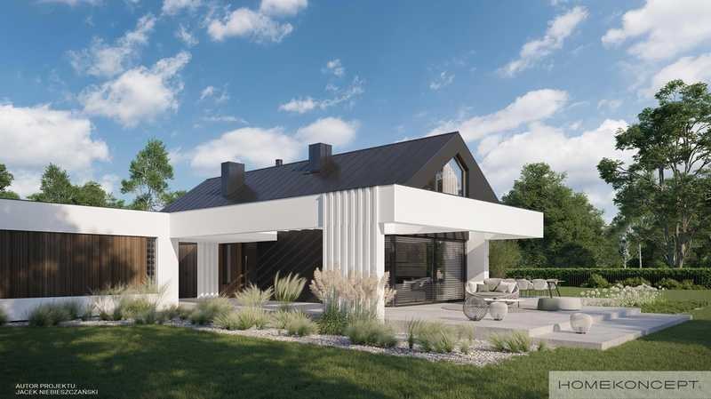 Projekt Homekoncept 81 G2 — dom 176 m²