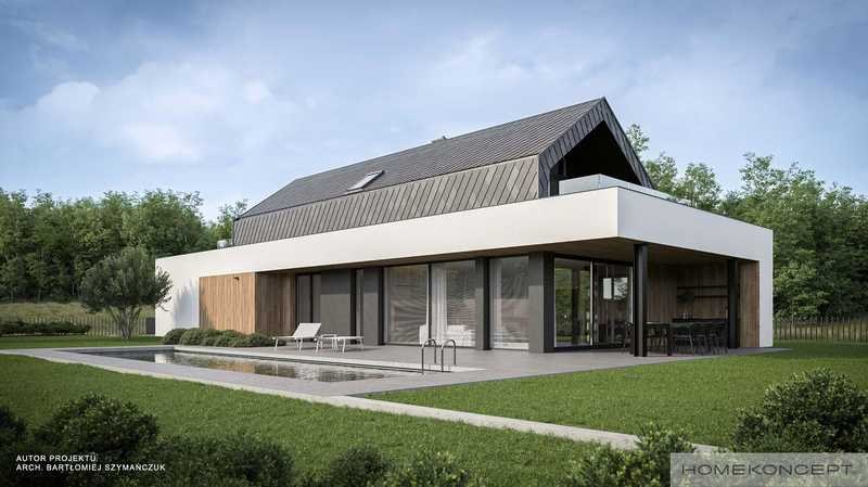 Projekt Homekoncept 91 — dom 245 m²