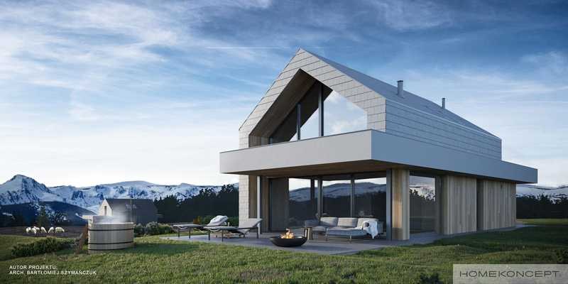 Projekt Homekoncept 95 A — dom 133 m²