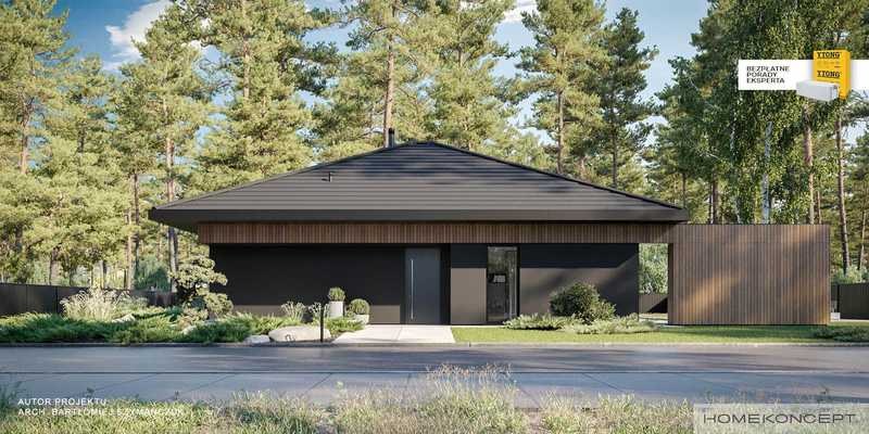 Projekt Homekoncept 97 YTONG — dom 149 m²