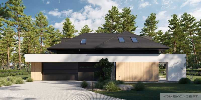 Projekt Homekoncept 98 — dom 339 m²