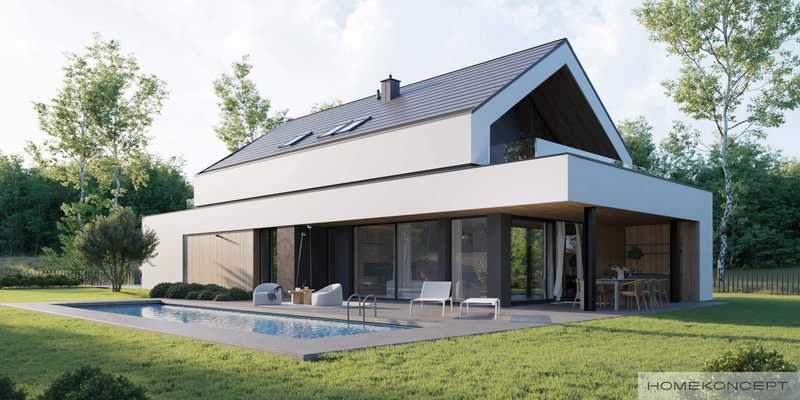 Projekt Homekoncept 99 — dom 295 m²